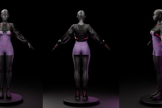 design rig 3d second life clothing, apparel, garment fashion mesh clo3d blender