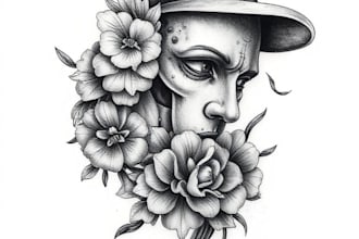 create unique realism tattoo design with my style