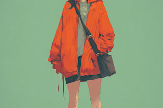 draw you into one piece anime character