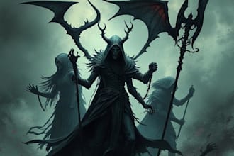 fantasy horror characters or fantasy character
