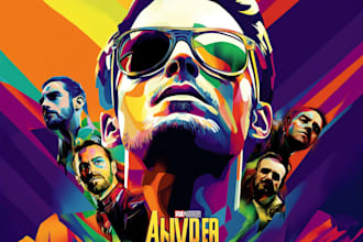 make awesome wpap pop art portrait