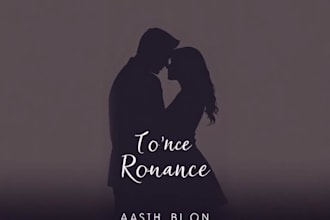 design a romance book cover for amazon KDP or ebook