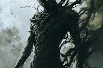 fantasy horror and fantasy horror character