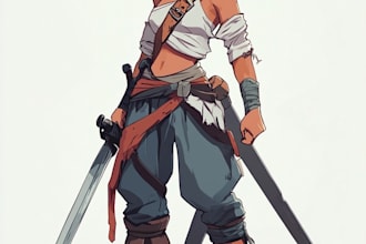 game character design and animation