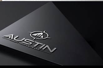 design incredible austin logo with unlimited revision