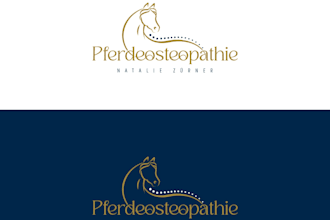 create an elegant and natural animal and pet logo design