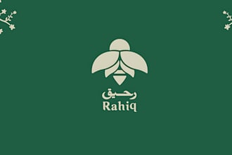 do honey bee logo design for you