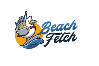 do gorgeous professional business beach logo design