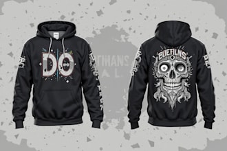 do streetwear merch clothing graphic hoodie design