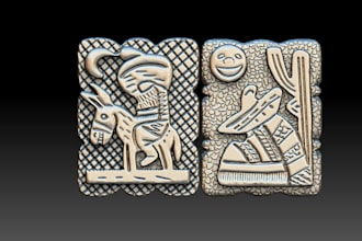 create a custom 3d ring or jewelry design for 3d printing