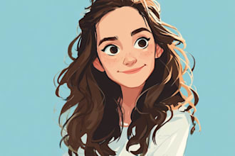 draw cartoon disney couple cartoon portrait