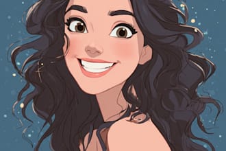 do disney cartoon portrait