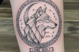 make amazing dotwork tattoo design for you
