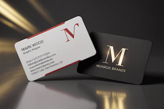 design, redesign, modify or update your business card