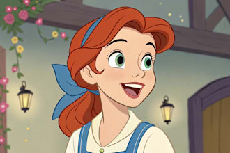 do disney cartoon portrait