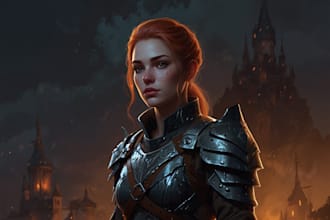 do fantasy character art and game art