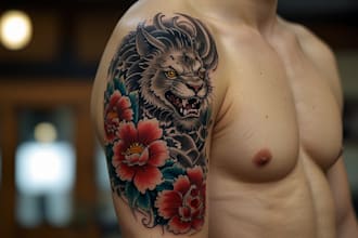 draw personalized japanese style tattoos
