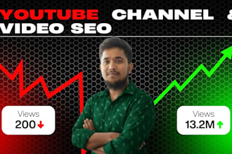 optimize the SEO for your youtube channel and videos