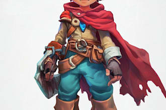 make game asset, 2d character