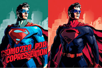 make super hero character design