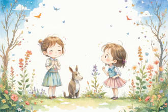 paint dreamy watercolor illustrations for children tales