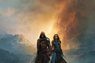 create an epic fantasy book cover