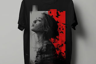 design t shirt or vector t shirt