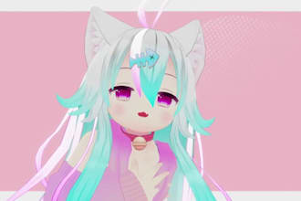create, rig, edit and convert chibi avatar for vrchat, vroid, mmd, warudo, vrm