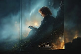 design professional fantasy, or amazon kindle book covers