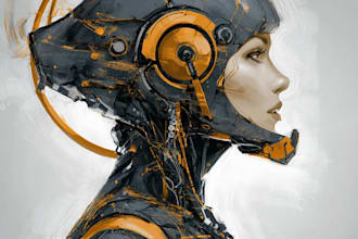 design sci fi illustration and sci fi art