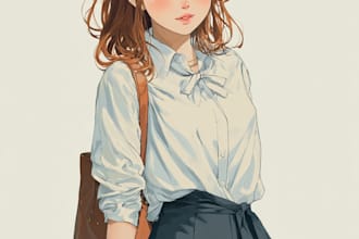 draw a anime character