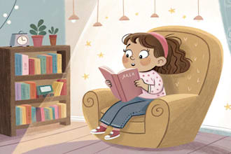 children story book illustration book children ghostwriter