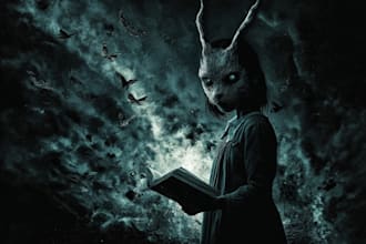 design fantasy, sci fi, horror, and dystopian book cover art