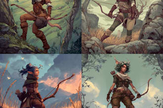 dnd character art and dnd character art