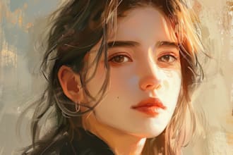 draw cartoon portrait of you