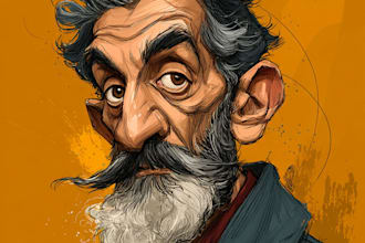 create unique and expressive cartoon caricatures