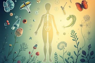 do medical, scientific and biology illustrations for you