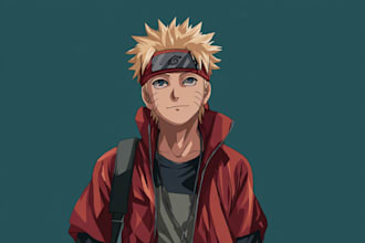 do any naruto style illutration for you