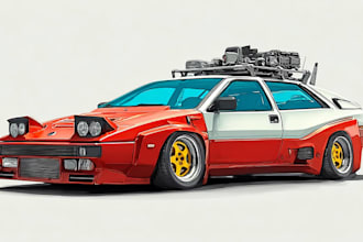 draw your car or other vehicles