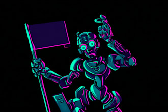 draw gundam, transformers, mecha robot in anime manga style