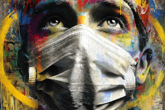create graffiti pop art canvas designs and murals