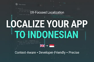 localize your mobile app into natural indonesian for better user experience