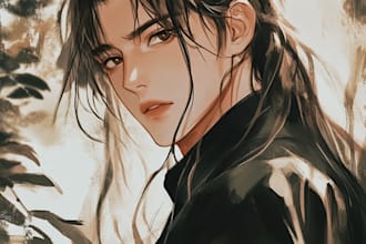do an anime or comic character