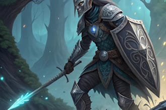 create amazing d and d character for you