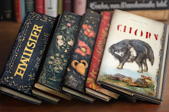 create an epic fantasy book cover