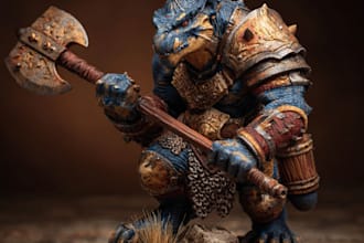 professionally paint your warhammer, dnd, tabletop, and custom models
