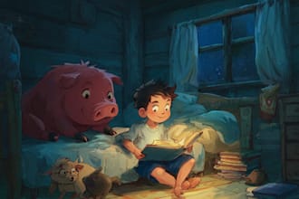 illustrate children story book illustration  story book