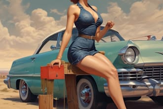 do a pin up girl and pin up girl
