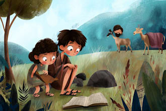 write original bible bedtime stories for children