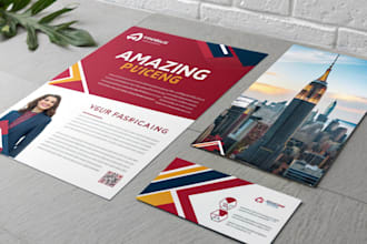 design a flyer, poster, business card